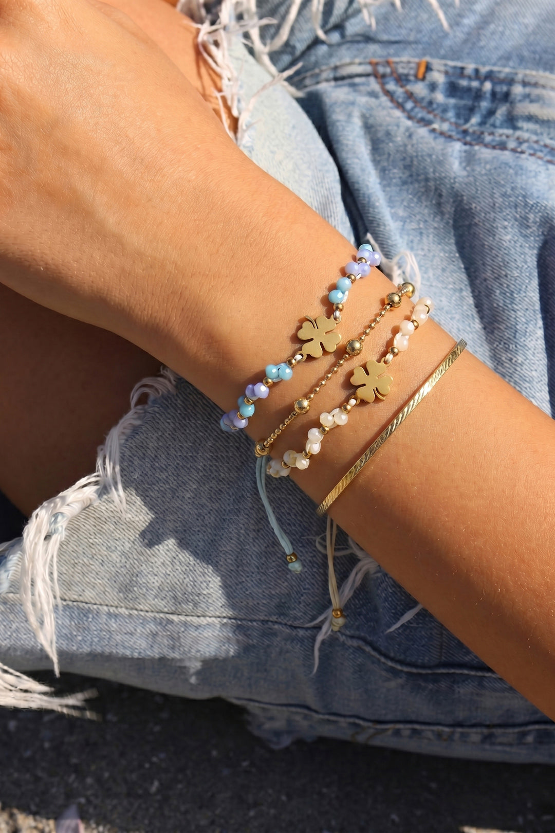 Lucky charm bracelet