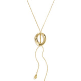 Stainless Steel Long Necklaces Irregular Shape Simple Daily Simple Series Women's jewelry