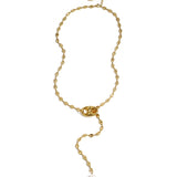 Necklace with hanging bead