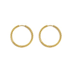 Stainless Steel Hoop Earrings Circle Simple Daily Simple Series Women's jewelry