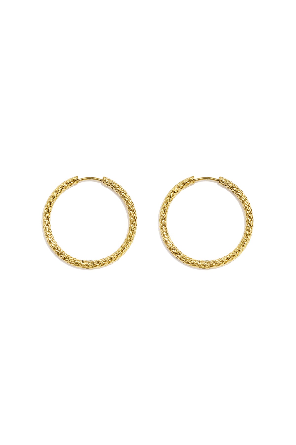 Stainless Steel Hoop Earrings Circle Simple Daily Simple Series Women's jewelry