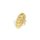 Stainless Steel Statement Rings irregular shape Casual Daily Simple Series Women's jewelry