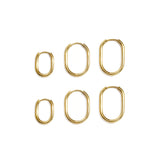 Stainless Steel Earring Sets Geometric Shape Simple Daily Simple Series Women's jewelry