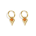 vivid heart earrings