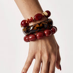 Resin Beaded Bracelets Beads Sweet Daily Romantic Series Women's jewelry