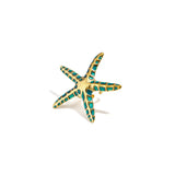 Stainless Steel Statement Rings Starfish Vacation Holiday/Beach Romantic Series Women's jewelry