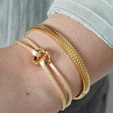 Braided bangle