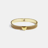 Bracelet in various colors with heart detail - 0.9 cm