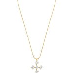 Stainless Steel Long Necklaces Cross Simple Daily Simple Series Women's jewelry