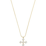 Stainless Steel Long Necklaces Cross Simple Daily Simple Series Women's jewelry