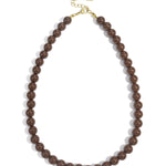 Necklace with medium beads-10mm