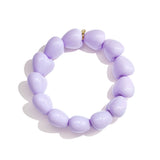 13-Bead Small Heart Bracelet