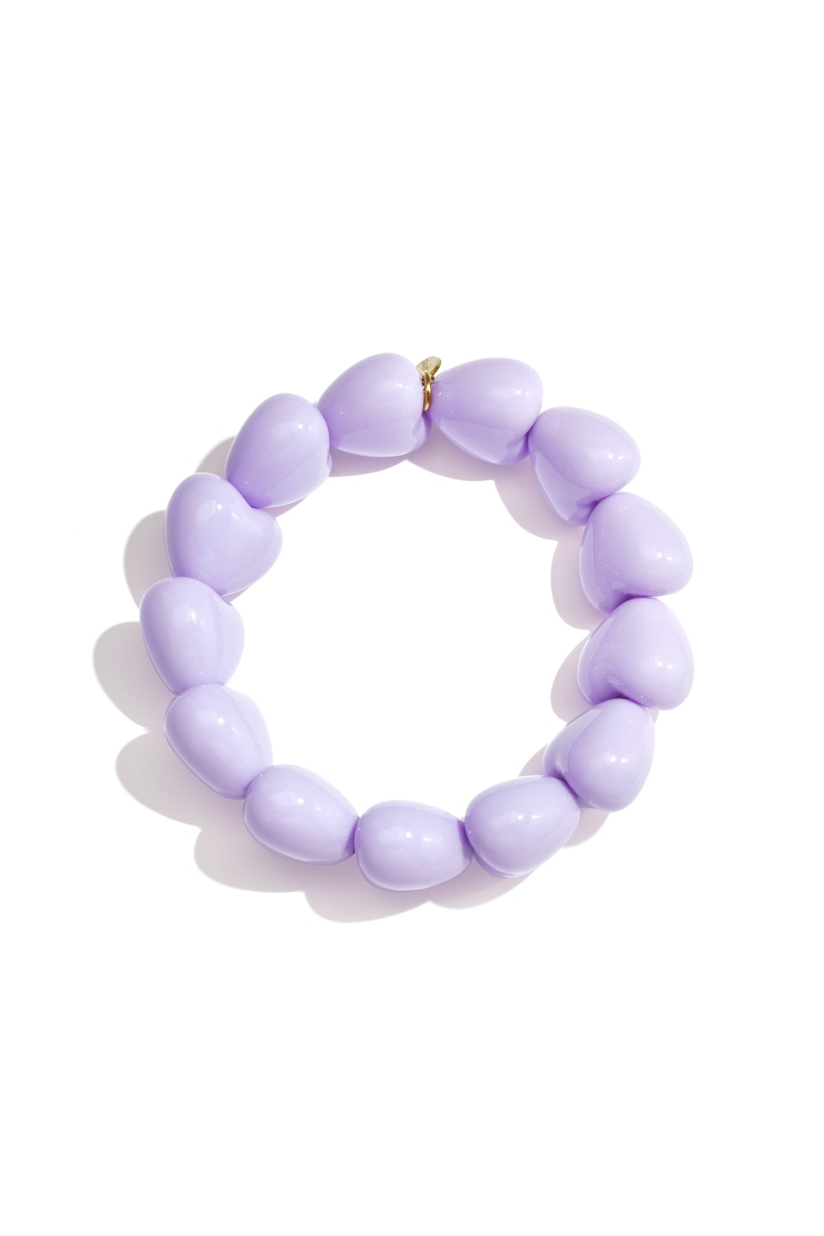 13-Bead Small Heart Bracelet