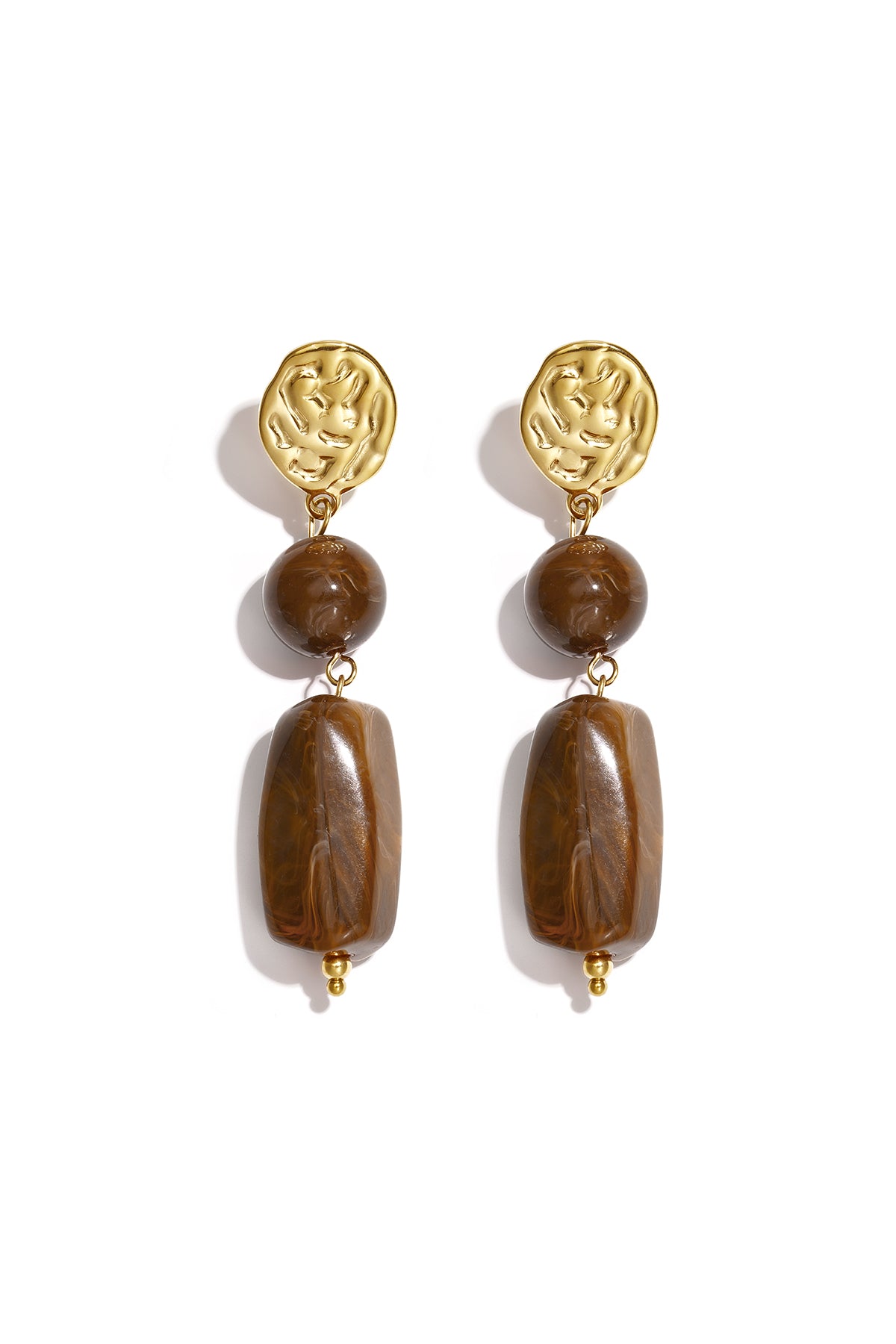 Stainless Steel Dangle Earrings Beads Retro Daily Classic Series Women's jewelry