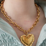 Embrace heart Necklace