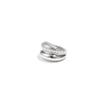 Double ring with structure