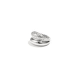 Double ring with structure