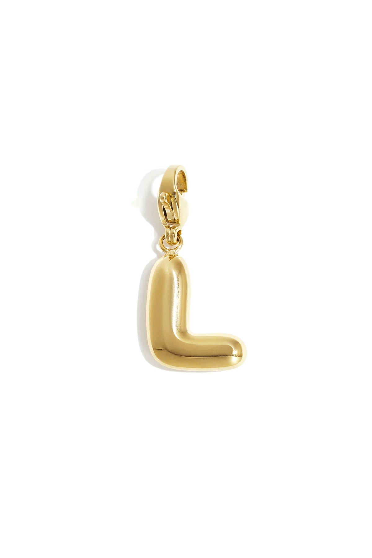DIY initial letter jewelry charm
