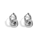 Stainless Steel Drop Earrings Geometric Shape Simple Daily Simple Series Women's jewelry