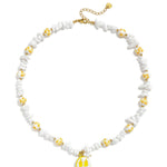 Ceramics Beaded Necklaces Flower Vacation Holiday/Beach Romantic Series Women's jewelry