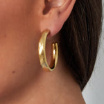   Hoop Earrings irregular shape Casual Daily Simple Series Women's jewelry