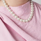 Pearl baby necklace -14mm