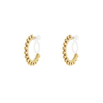 Bold Ring Clip Earrings