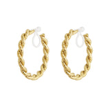 Luxe hoops Clip Earrings