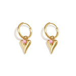 vivid heart earrings