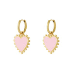 Funky Heart Earrings