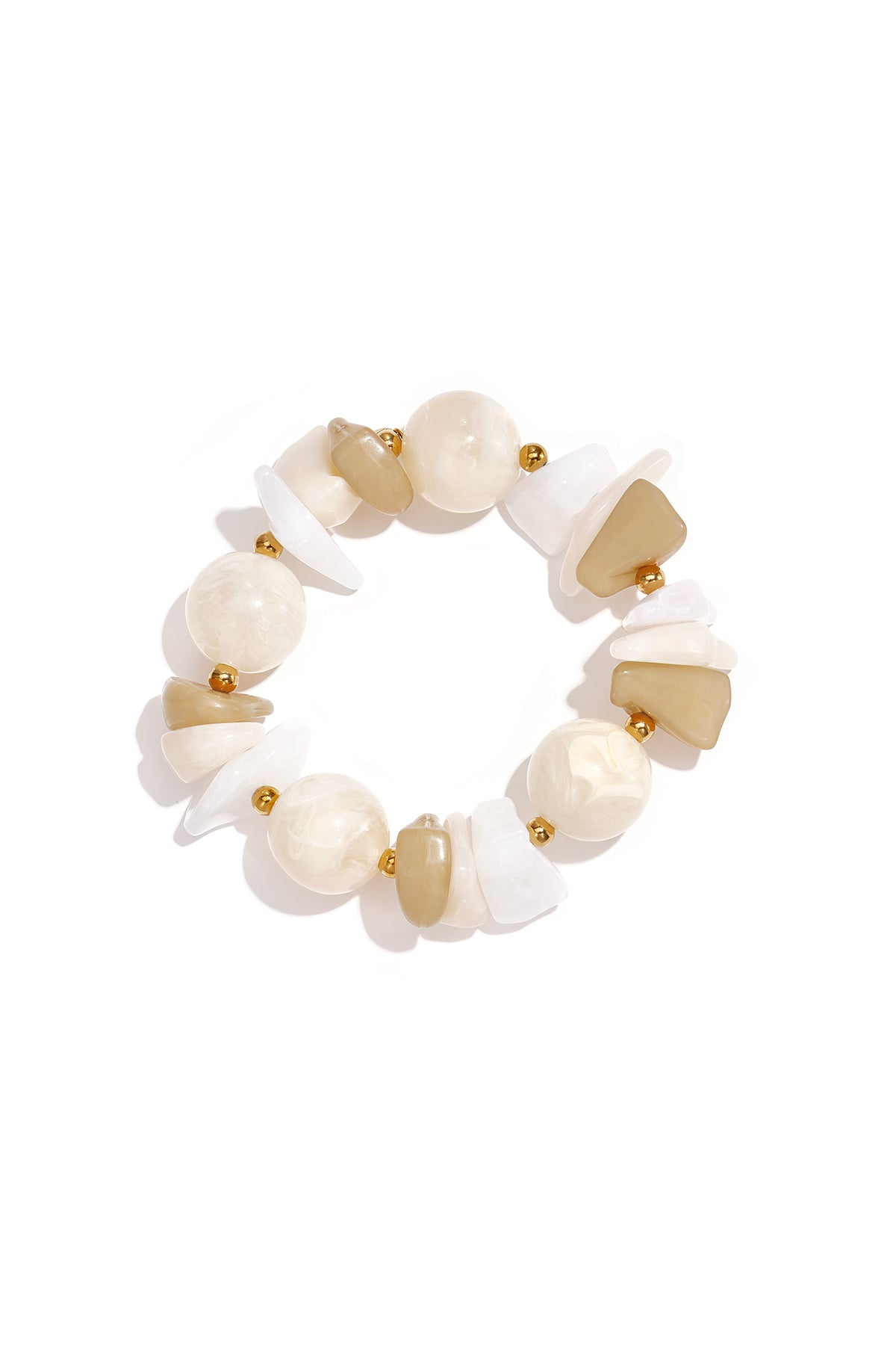 Bracelet with varying beads