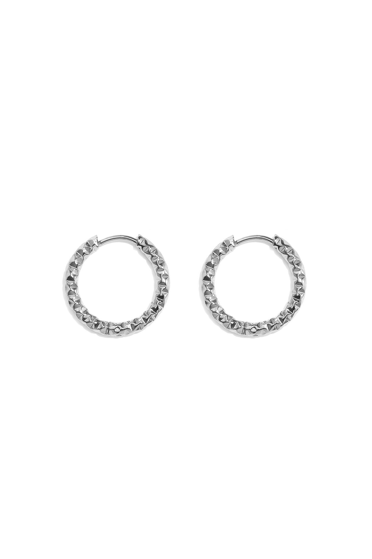 Stainless Steel Hoop Earrings Circle Simple Daily Simple Series Women's jewelry