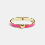 Bracelet in various colors with heart detail - 0.9 cm