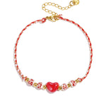 Rope Anklets Heart Casual Daily Romantic Series Women's jewelry