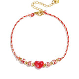 Rope Anklets Heart Casual Daily Romantic Series Women's jewelry
