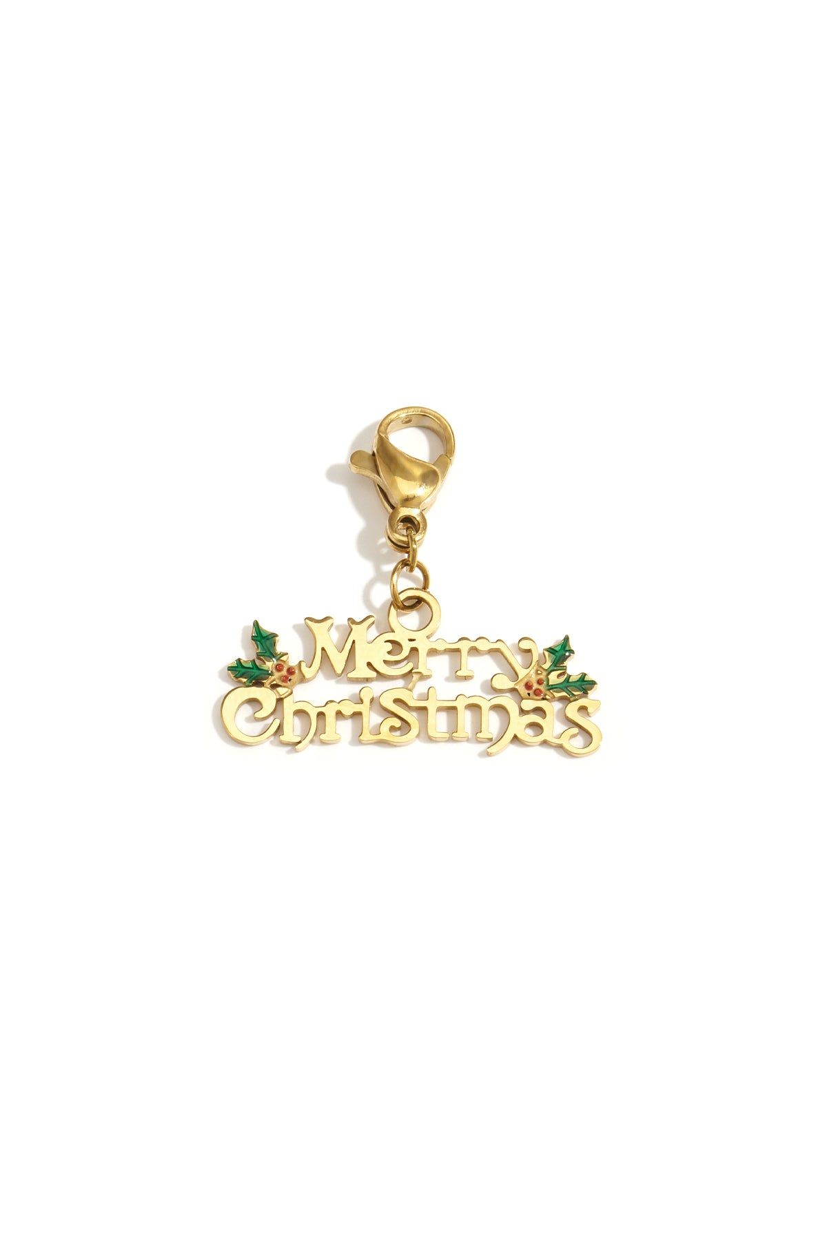 Jewelry charm Merry Christmas DIY