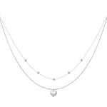 Layered Necklaces Heart Casual Daily Simple Series Women's jewelry