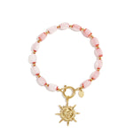 Stainless Steel Beaded Bracelets Heart Casual Daily Simple Series Women's jewelry
