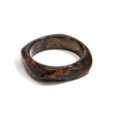 Resin Bangles Leopard Print Classic Daily Simple Series Women's jewelry