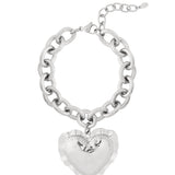 Bold heart Bracelet