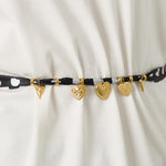 Stainless Steel Long Necklaces Heart Casual Daily Simple Series Women's jewelry