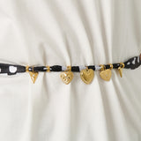 Stainless Steel Long Necklaces Heart Casual Daily Simple Series Women's jewelry