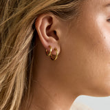 Stainless Steel Earring Sets Circle Simple Simple Series Women's jewelry