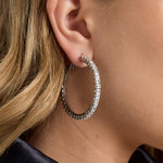 Copper Hoop Earrings Geometric Elegant Christmas Luxurious Series Women's jewelry