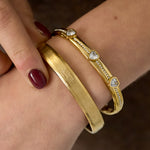 Stainless Steel Bangles circle Casual Daily Simple Series Women's jewelry