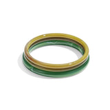 Acrylic Bangles Solid Color Casual Daily Simple Series Women's jewelry