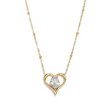 Stainless Steel Pendant necklaces Heart Simple Daily Simple Series Women's jewelry
