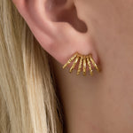 Stainless Steel Stud Earrings Geometric Casual Daily Simple Series Women's jewelry