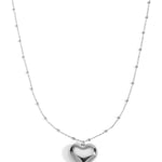 Stainless Steel Long Necklaces Heart Casual Daily Simple Series Women's jewelry
