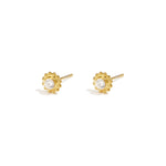 ear studs moon